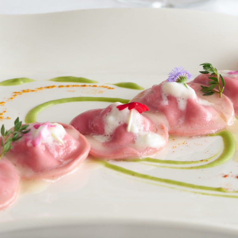 Bottoni di pasta viola Sito