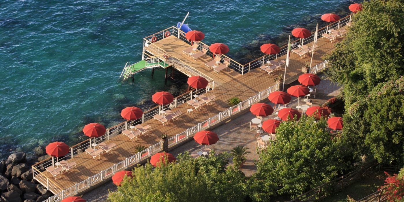 Spiaggia dallalto Royal